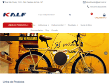 Tablet Screenshot of kalf.com.br